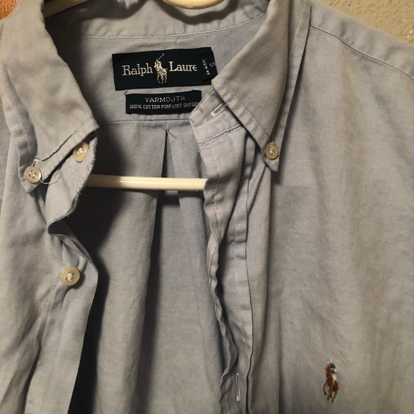 Polo Ralph Lauren Blue Casual Button Down - Picture 2 of 2